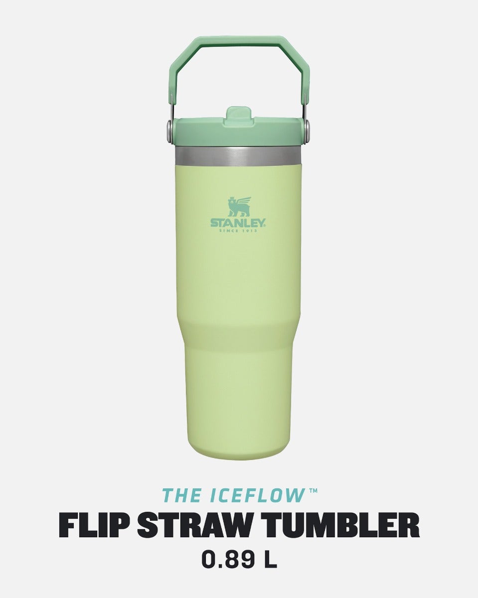 Citron Green IceFlow Flip Straw Tumbler