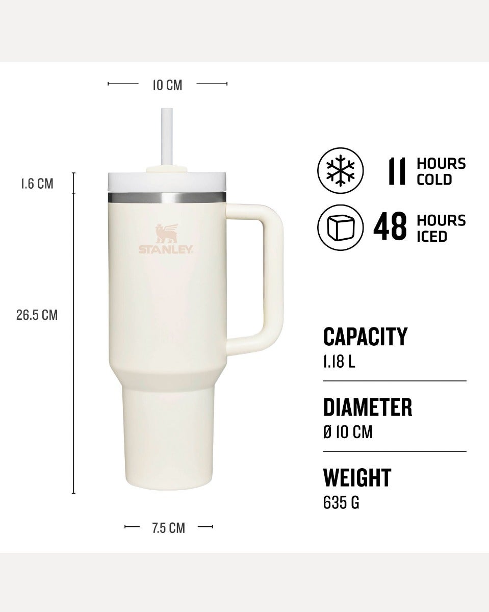 Cream Tonal Quencher H2.0 FlowState Tumbler