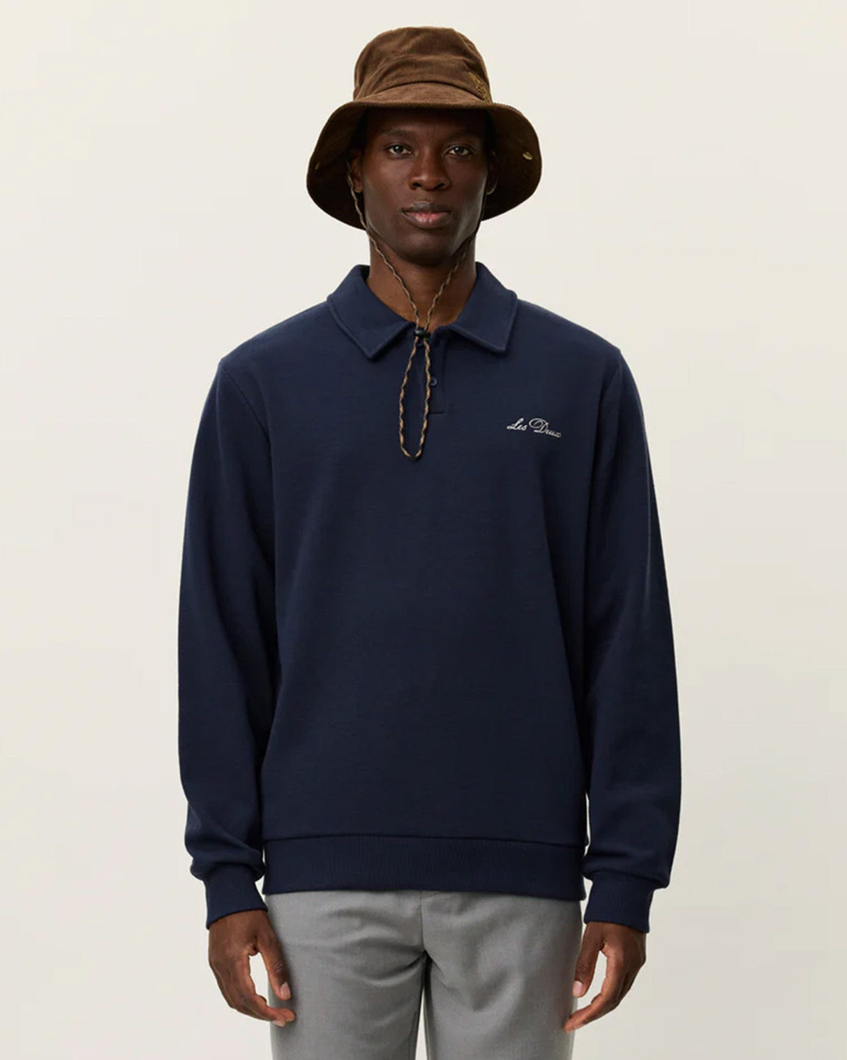 Dark-Navy-Ben-Polo-Pique-Sweatshirt