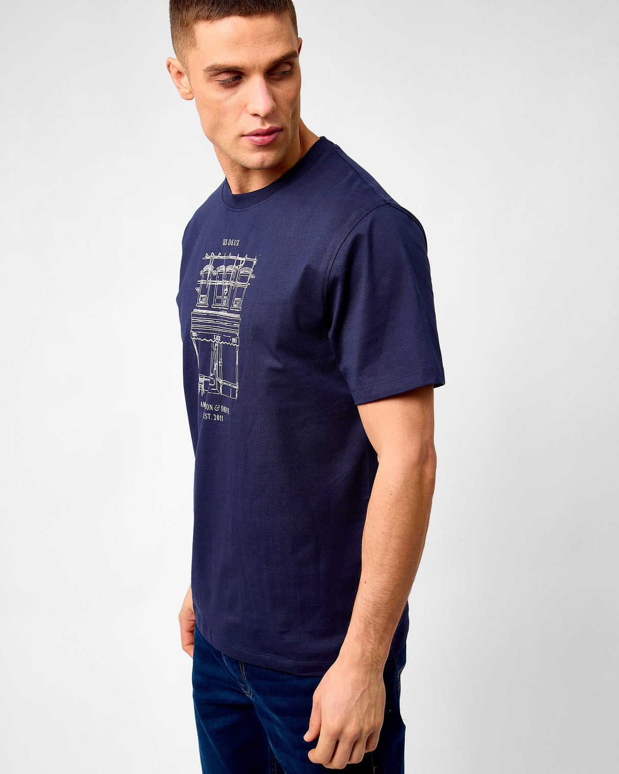 Dark Navy Brady Neighbourhood T-Shirt