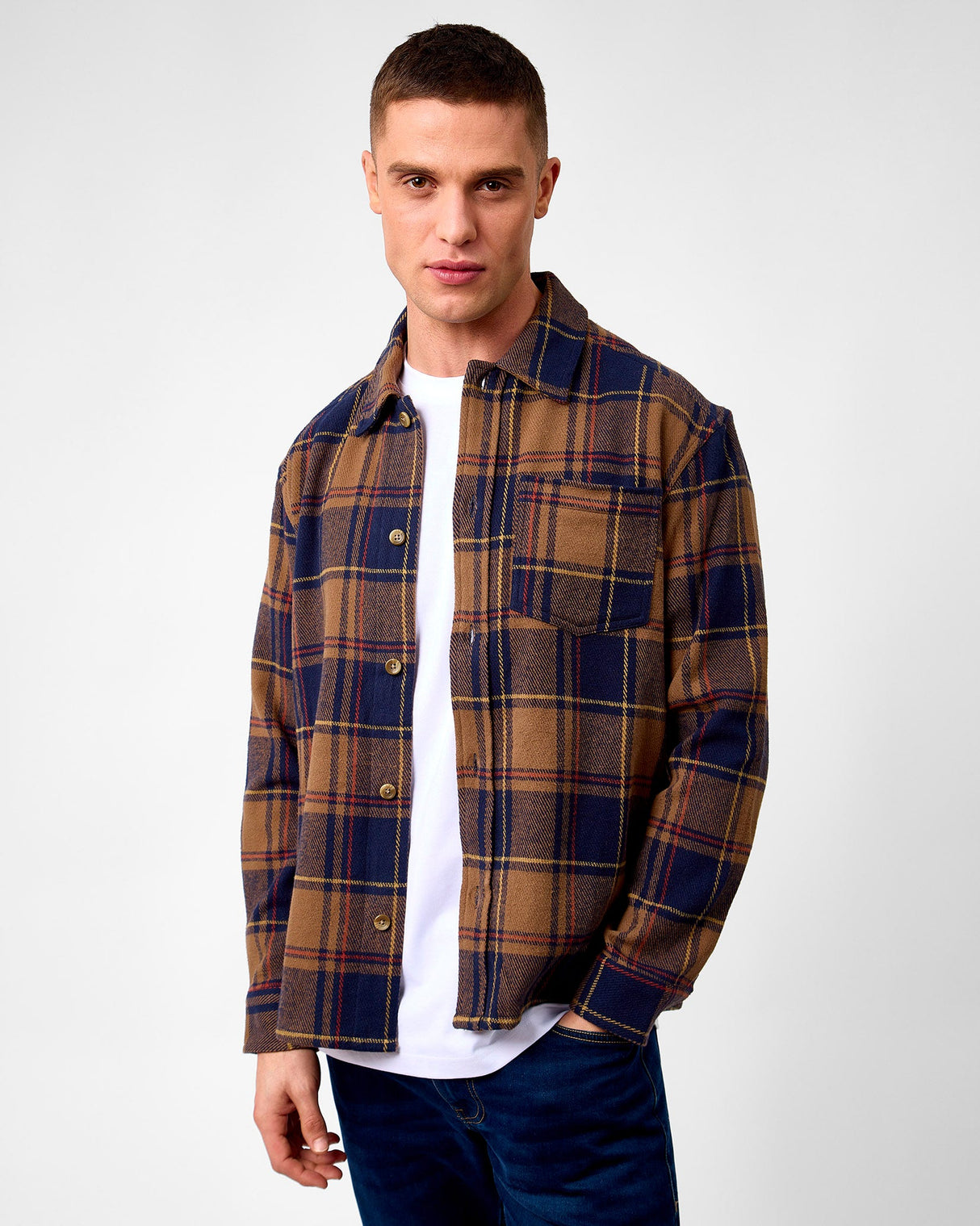 Mountain-Green-Loan-Check-Twill-Overshirt
