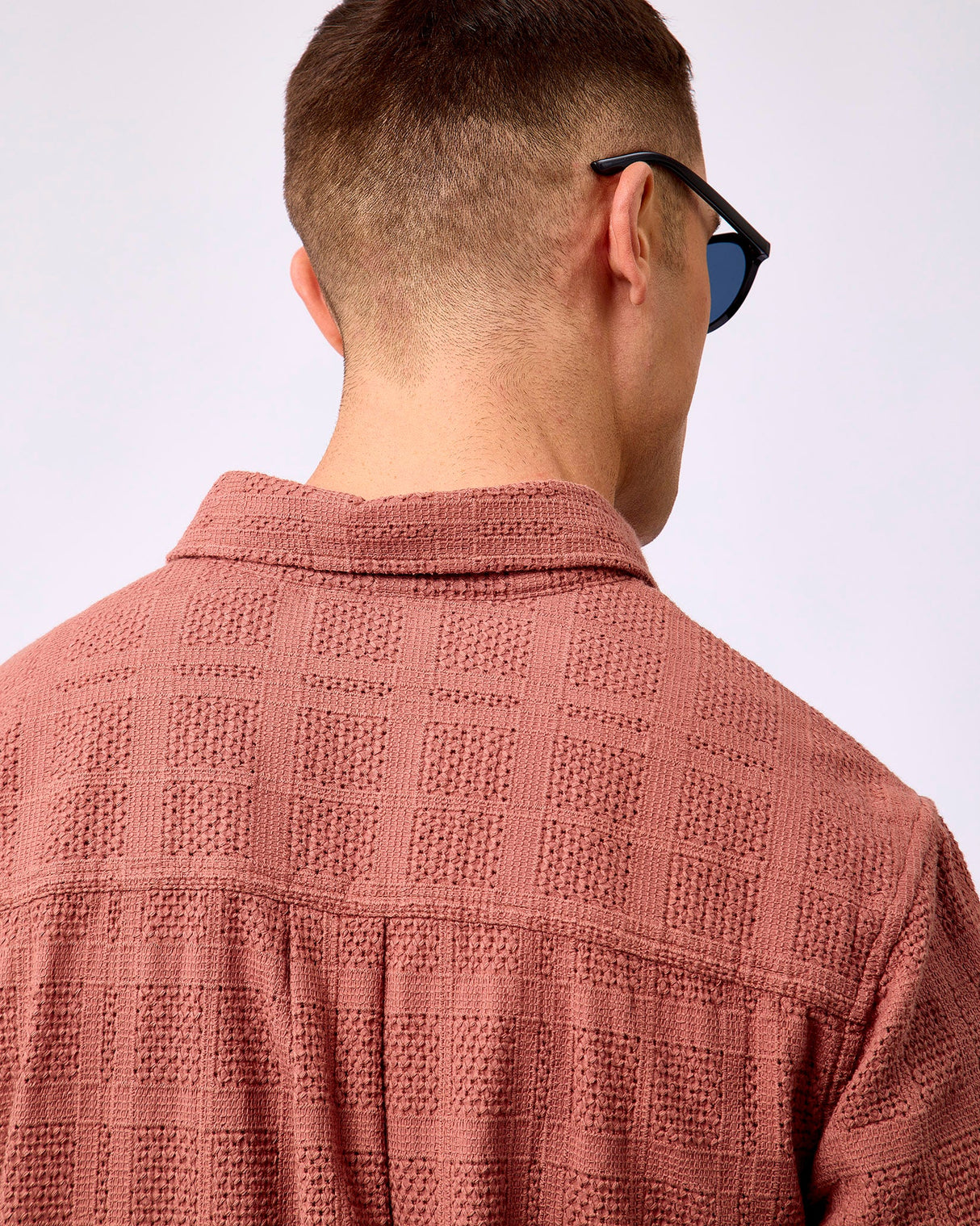 Cognac Red Charlie Short Sleeve Shirt