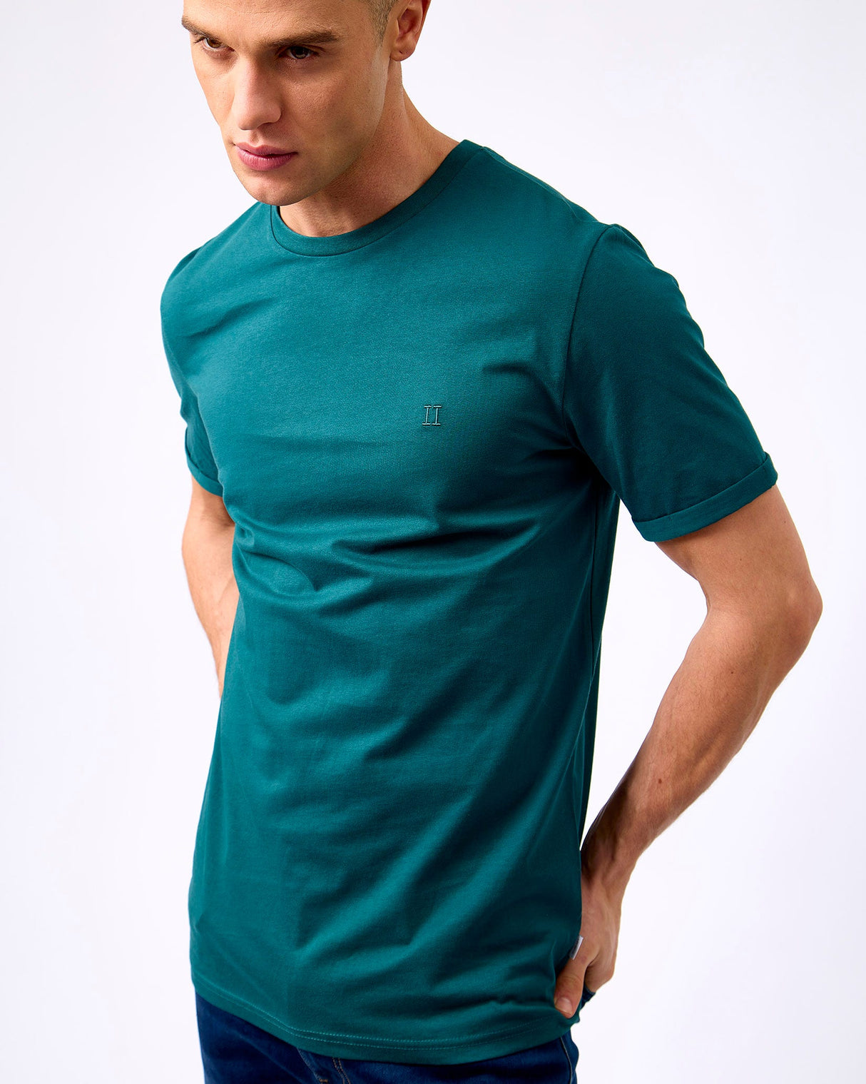 Sea Moss Green Norregaard Contrast T-Shirt