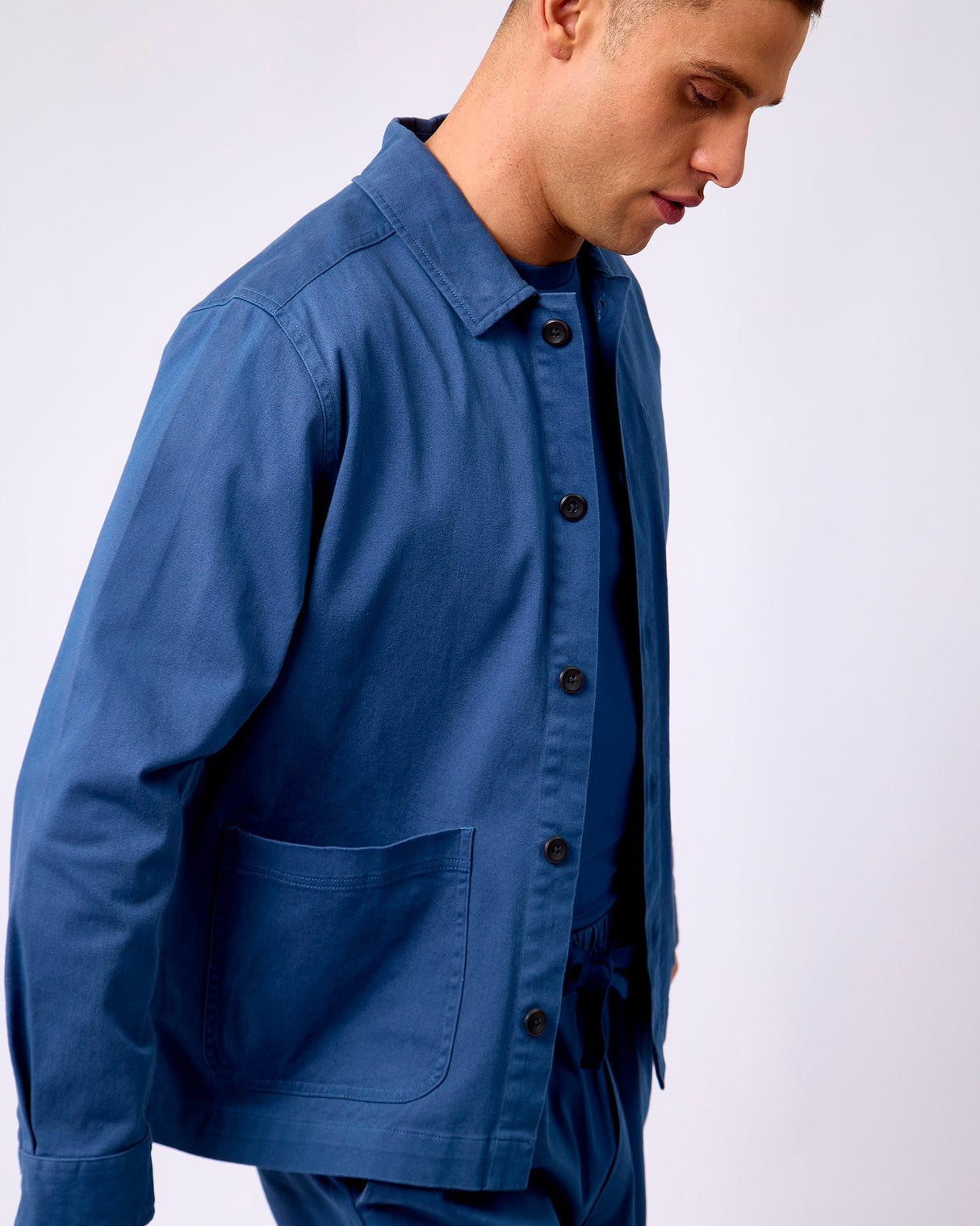 Dark Denim Layton Overshirt