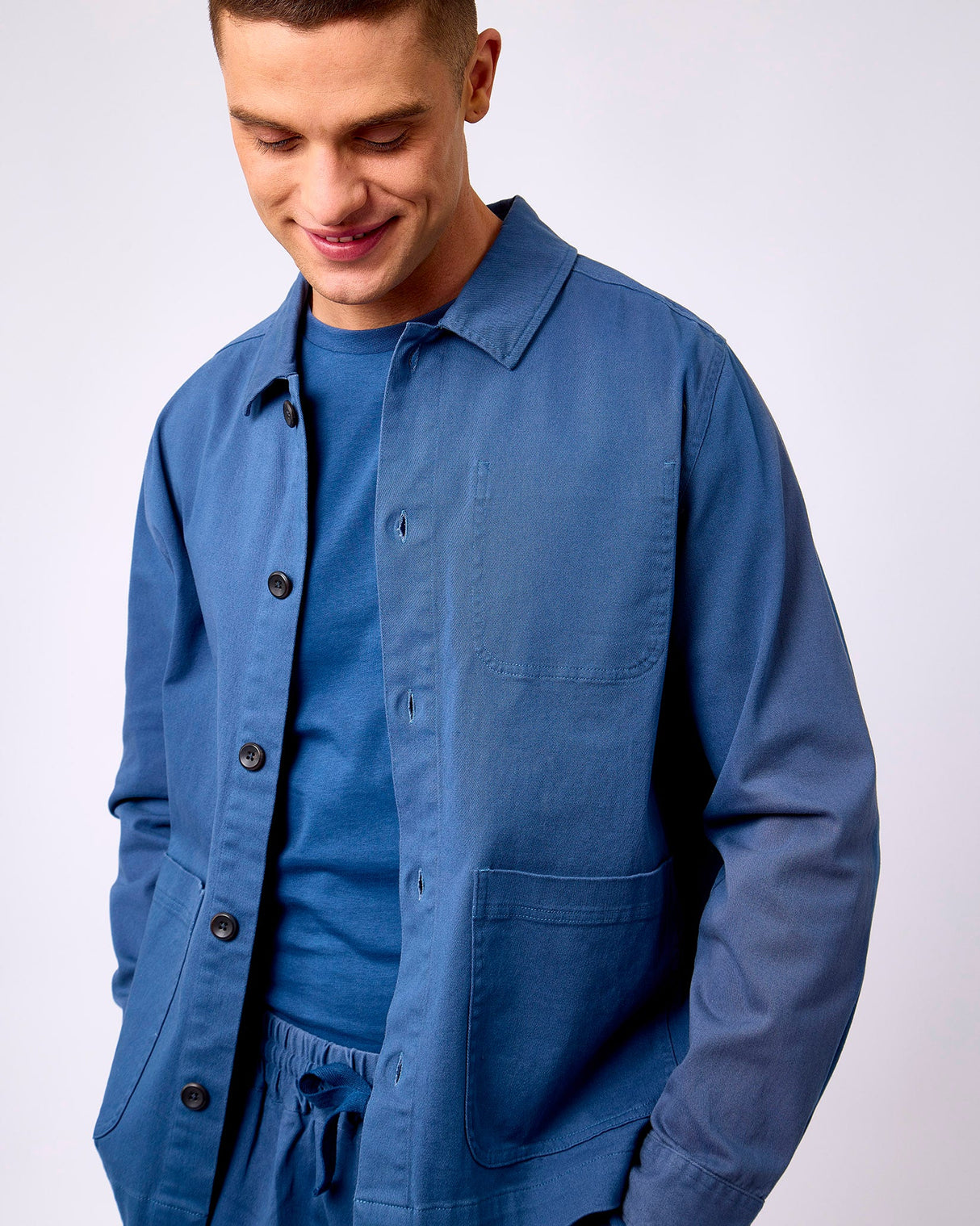 Dark Denim Layton Overshirt