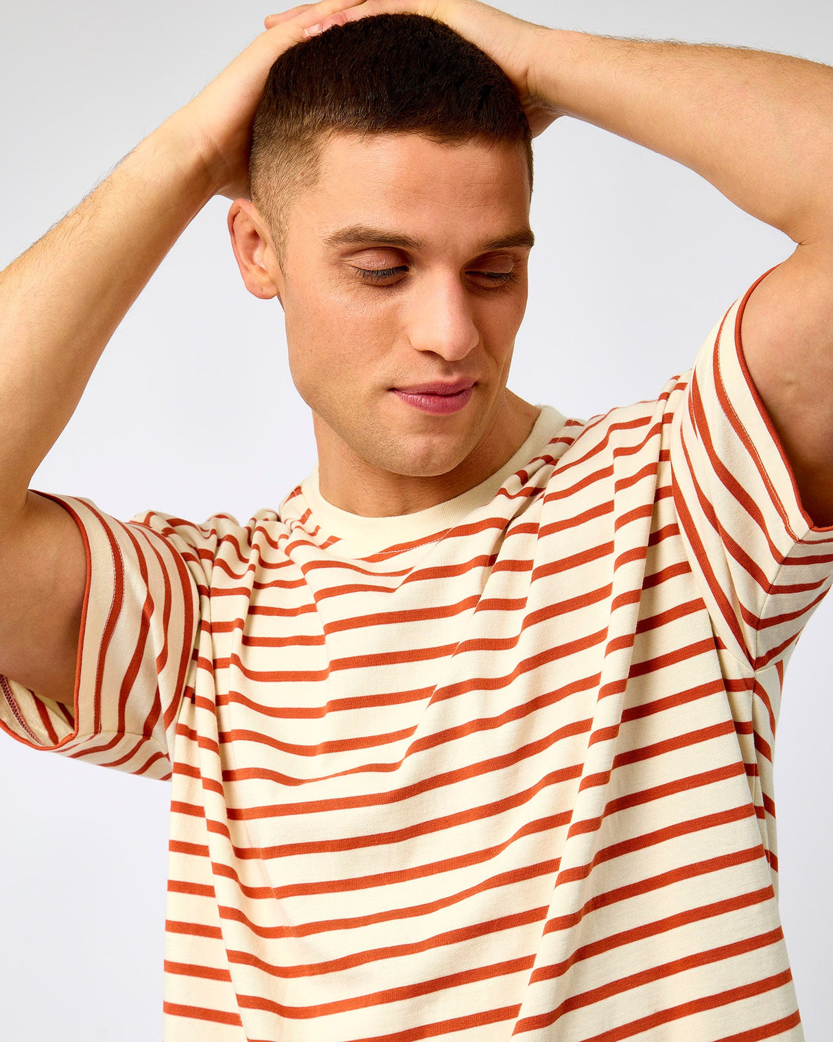 Red Stripe Striped T-Shirt