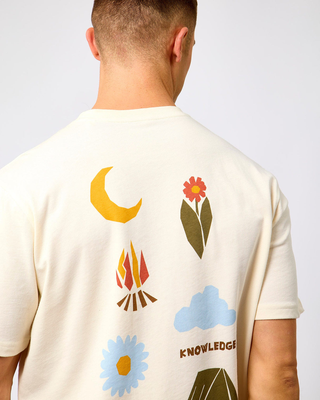 Egret Graphic Print T-Shirt
