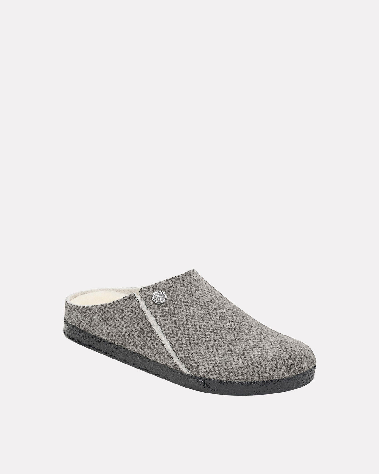 Herringbone-Grey-Shearling-Zermatt-Slipper-