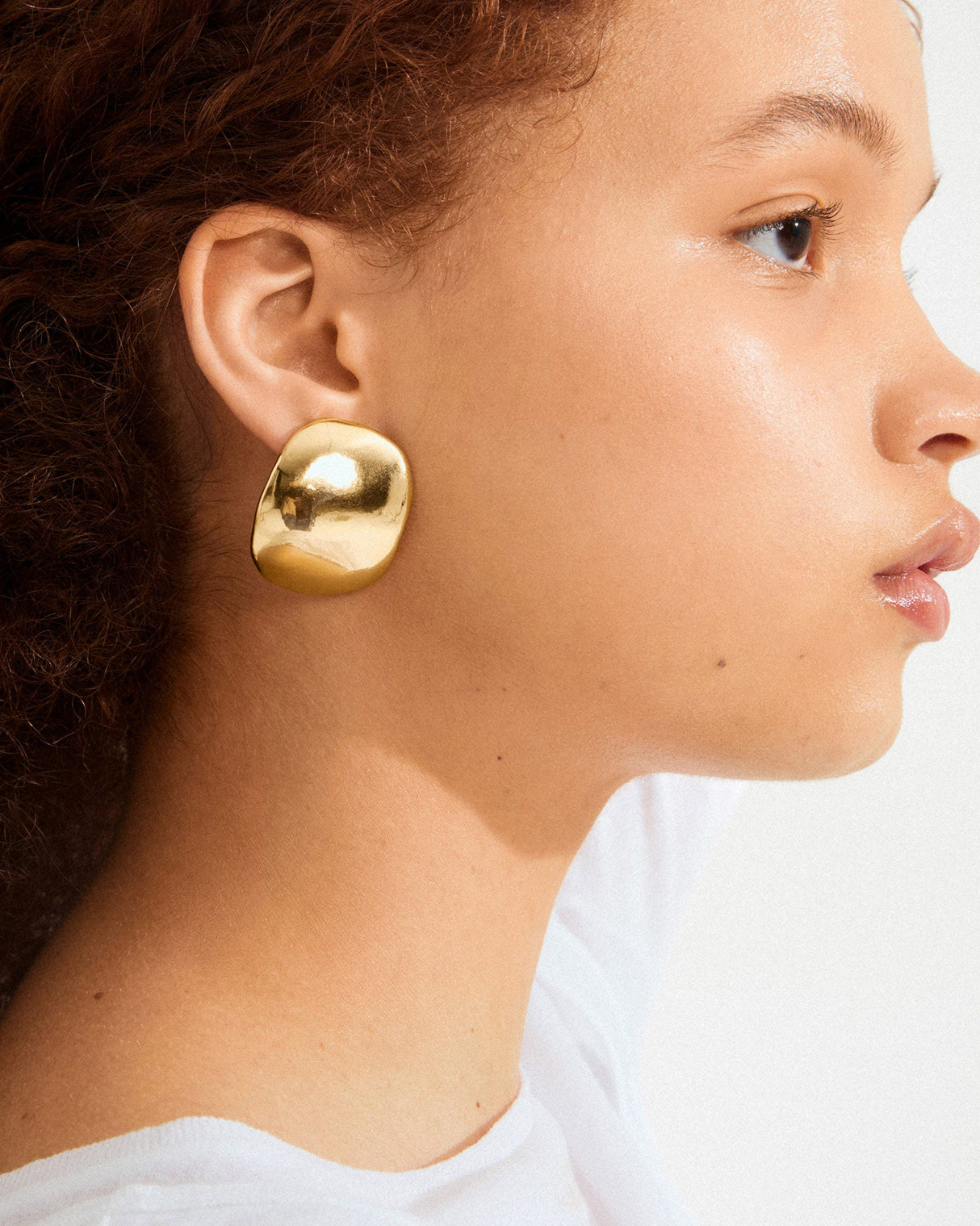 Gold-Sparkle-Statement-Stud-Earrings