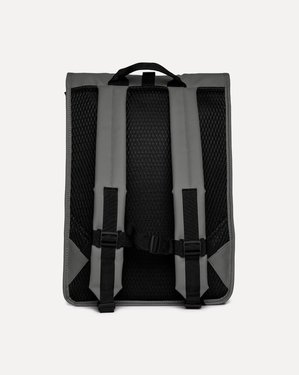 Grey Rolltop Rucksack