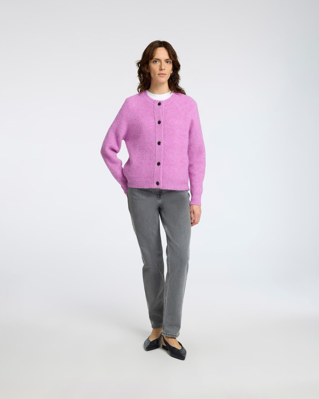 First Bloom Lulu Alpaca Blend Short Knit Cardigan