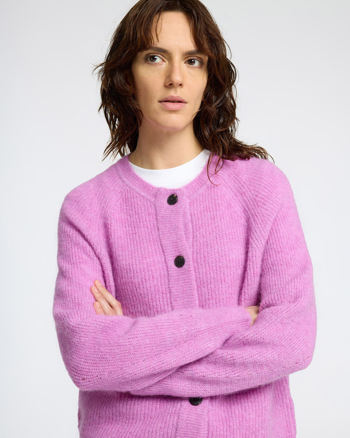 First Bloom Lulu Alpaca Blend Short Knit Cardigan