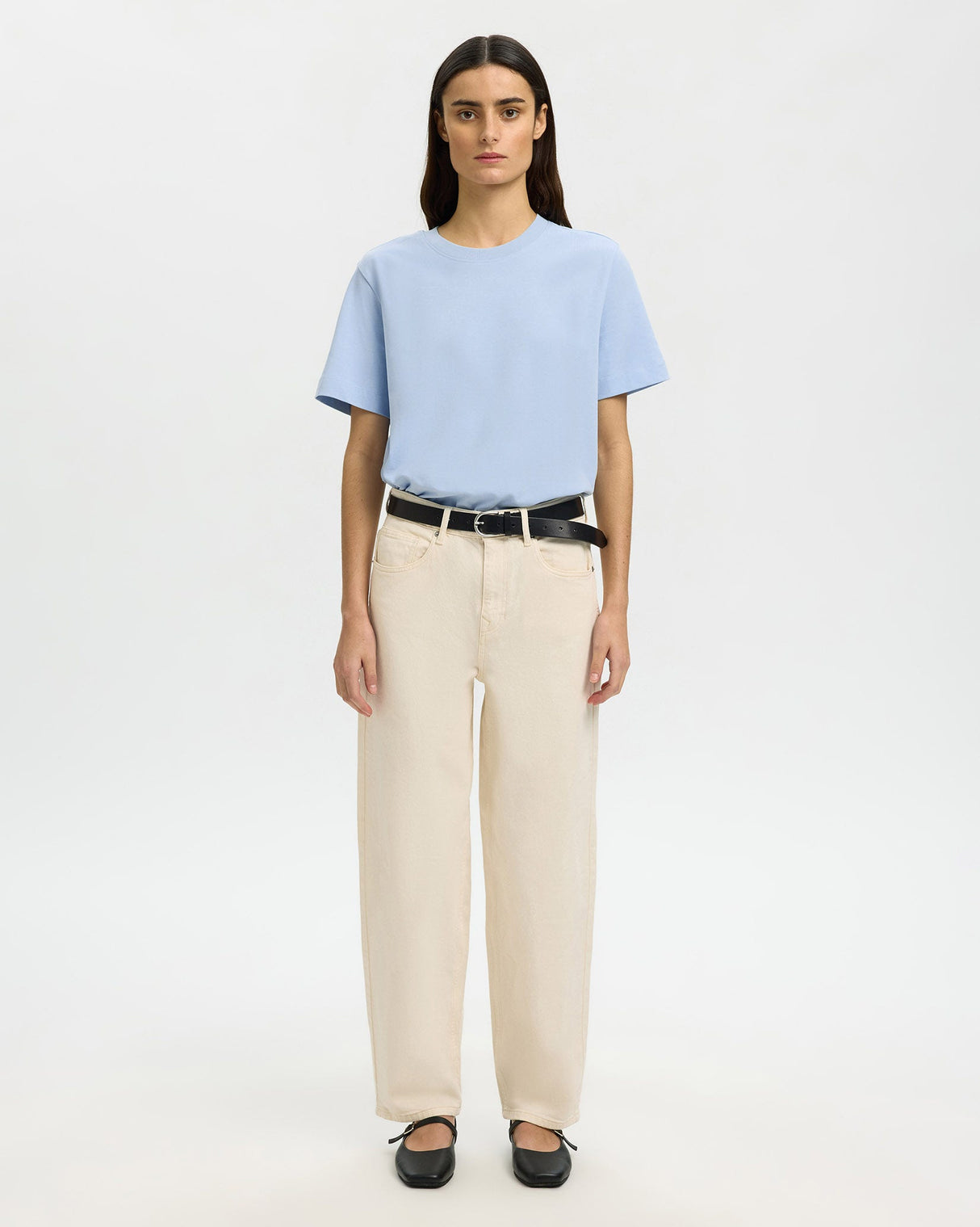 Cash Blue Essential Boxy T-Shirt