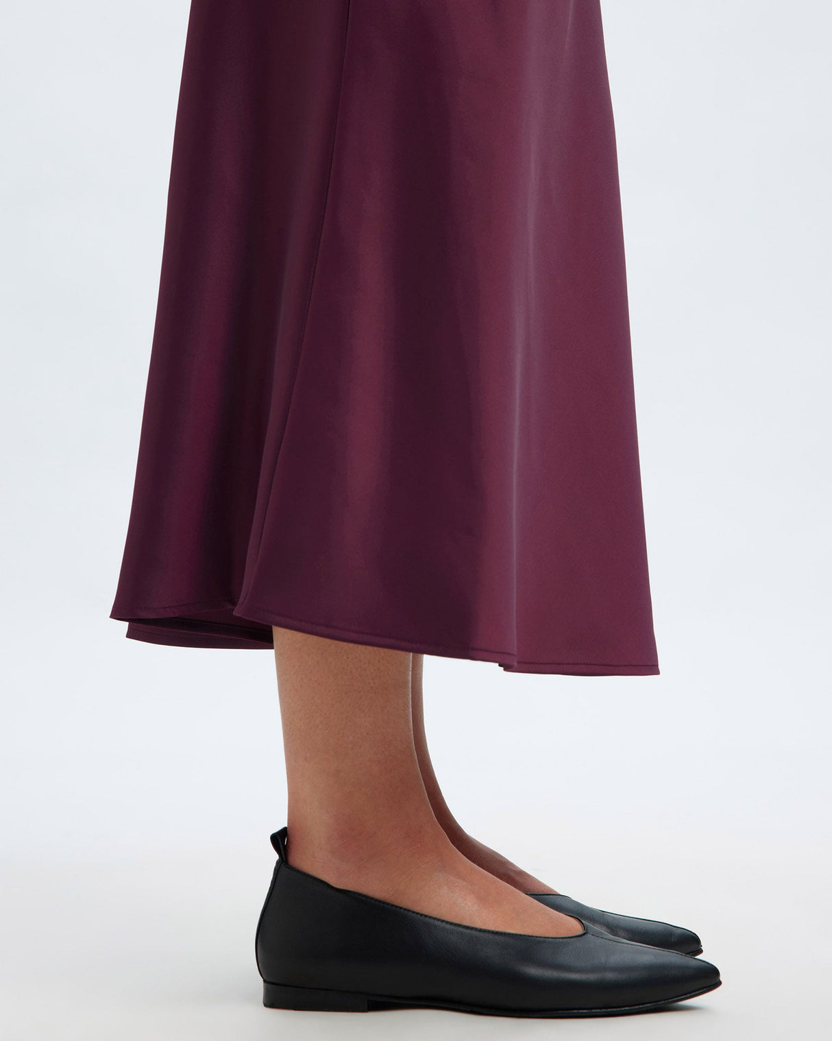 Fig Lena High Waisted Midi Skirt