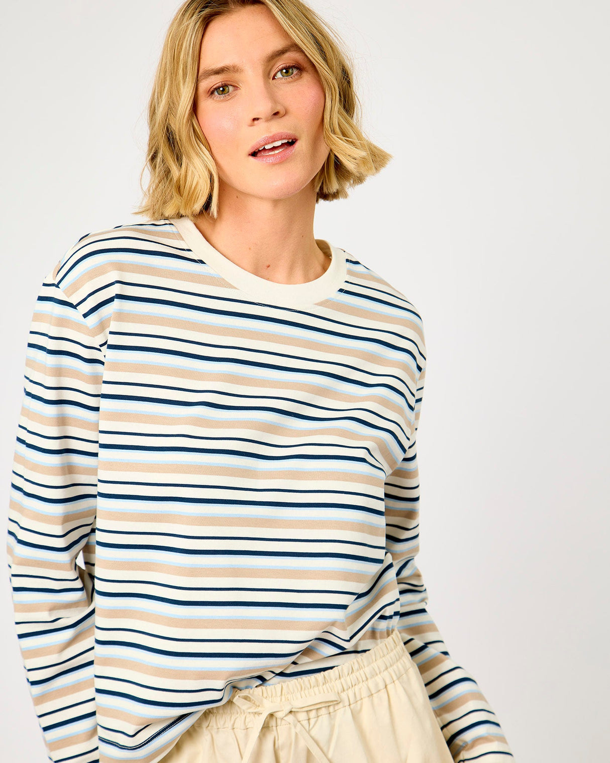 Cash-Blue-Multi-Essential-Striped-Boxy-Long-Sleeve-T-Shirt
