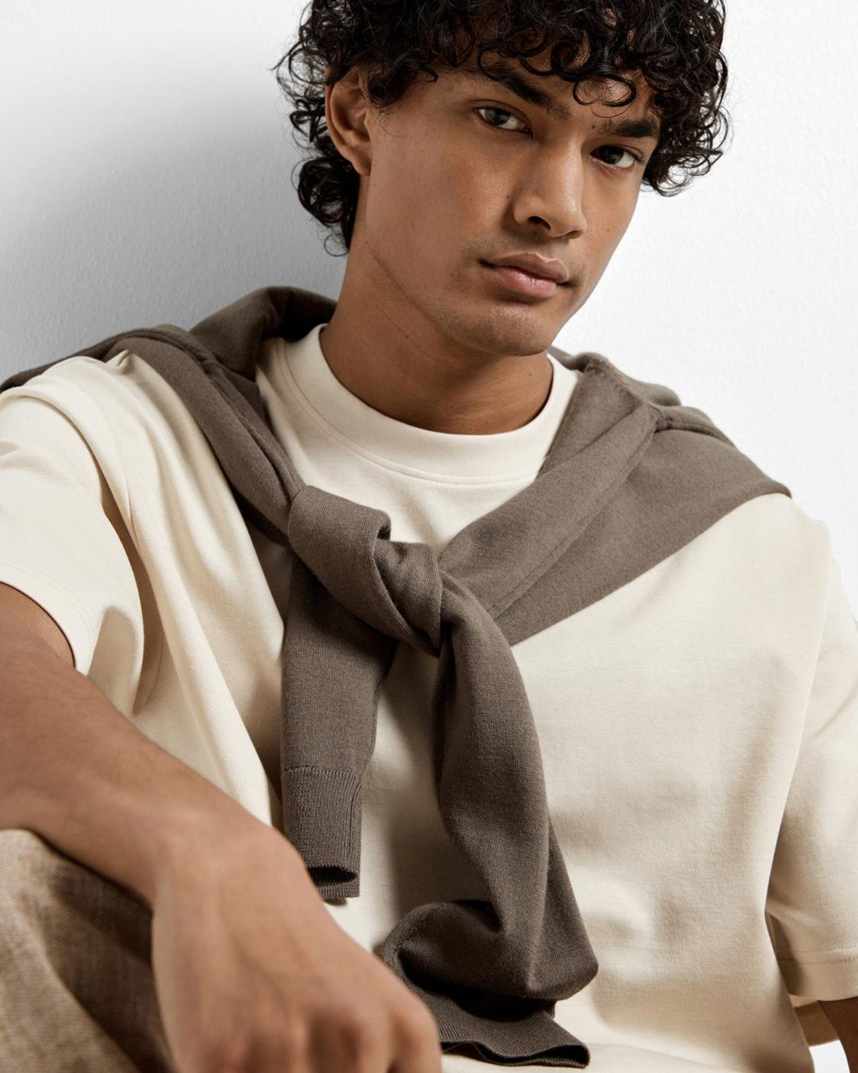 Oatmeal Oscar Loose Fit T-Shirt
