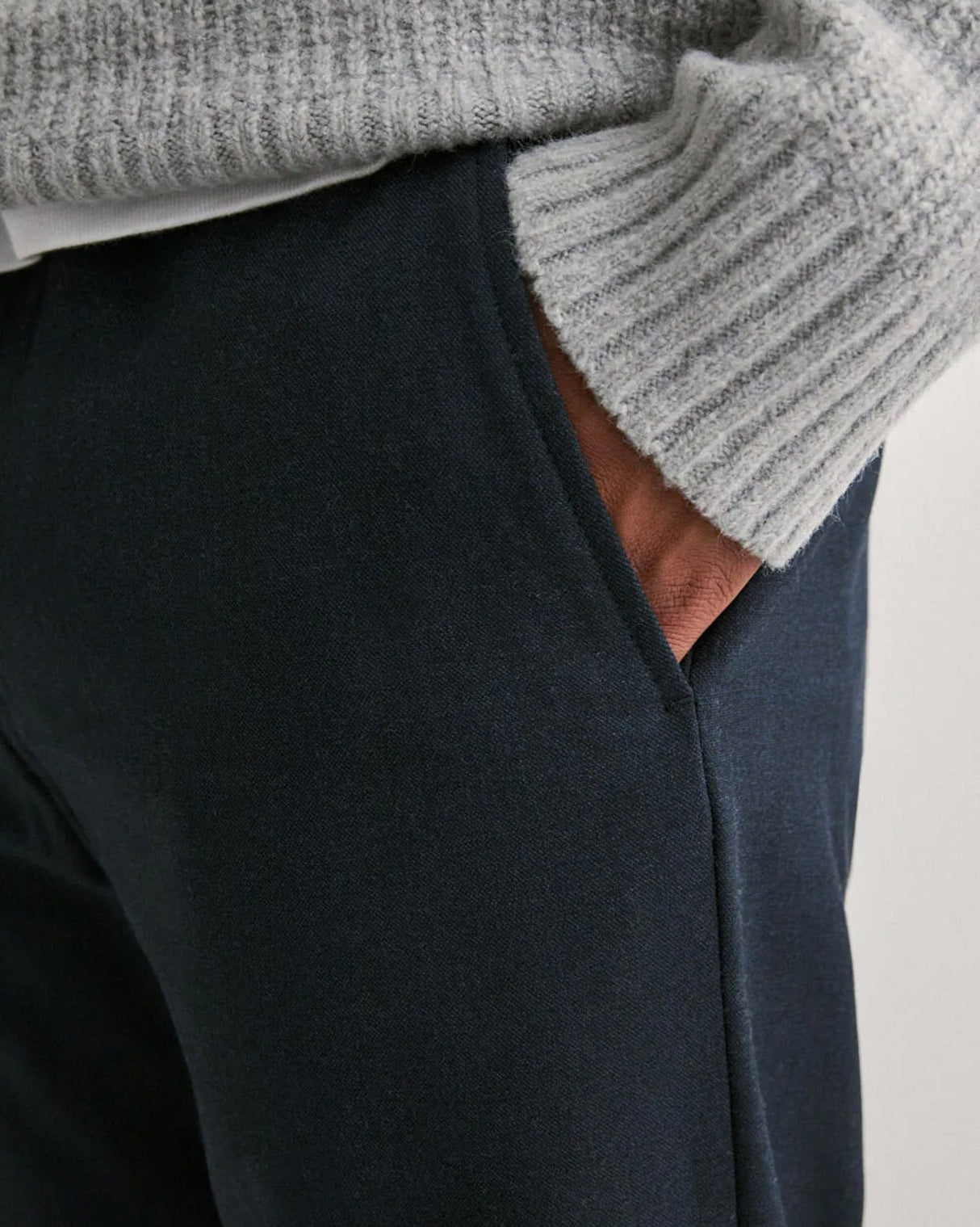 Dark Sapphire Robert Straight Pants