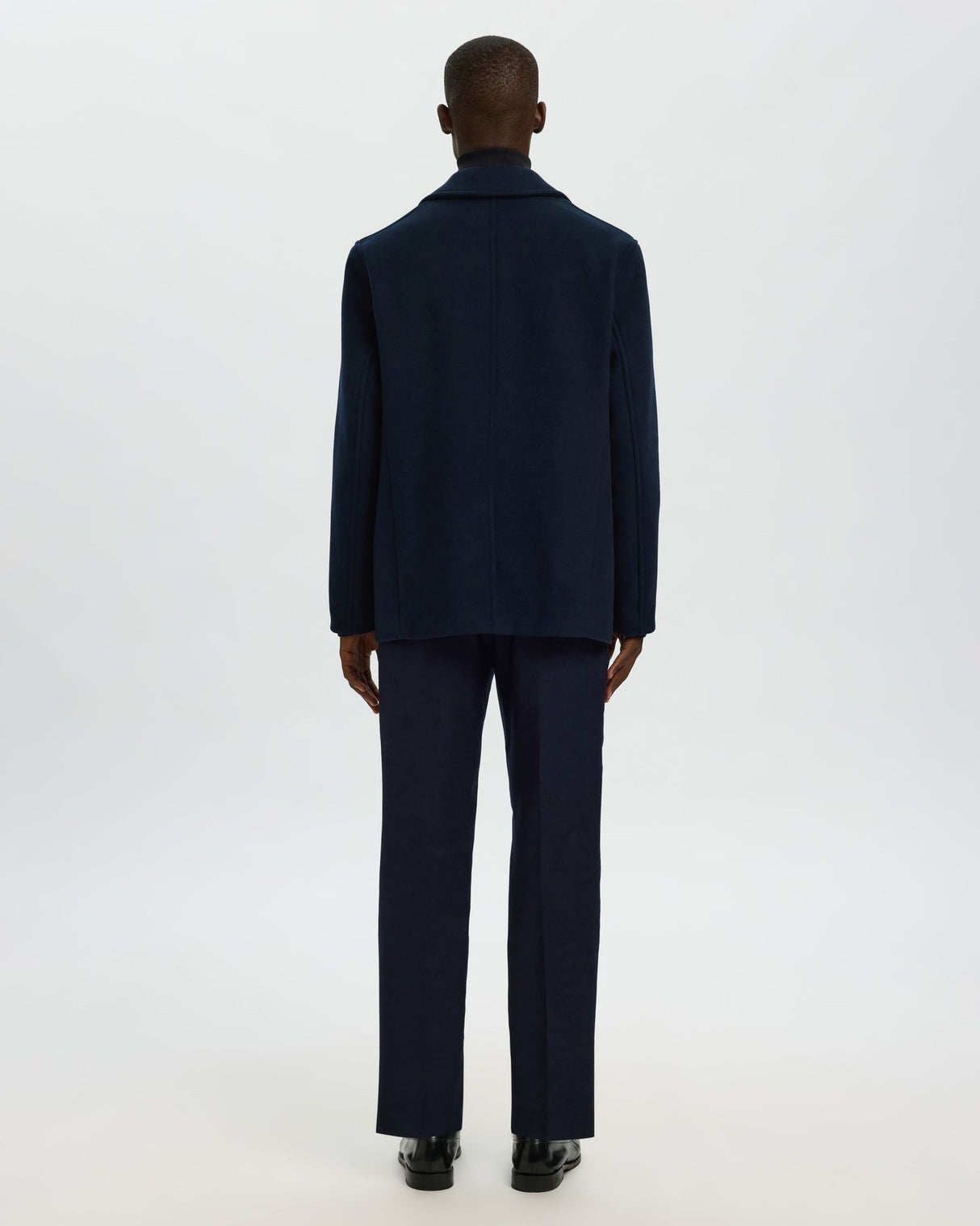 Sky Captain Archive Wool Blend Peacoat