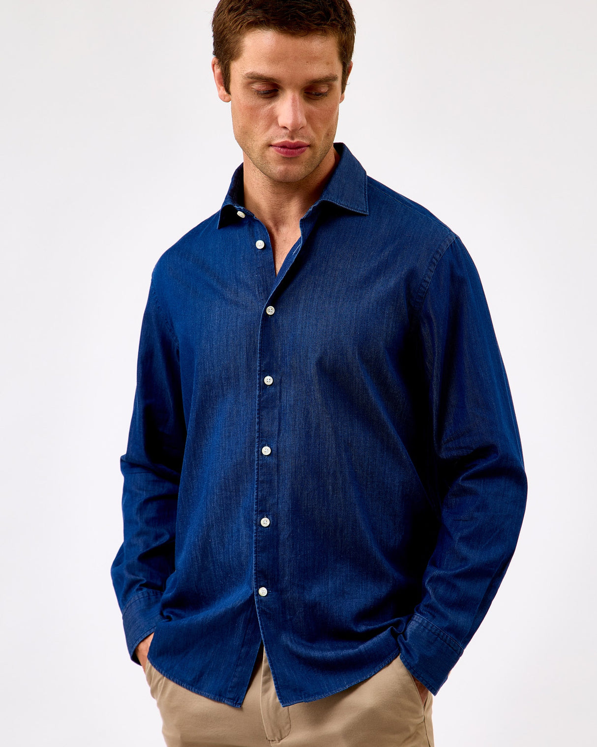 Dark-Blue-Regleo-Denim-Shirt