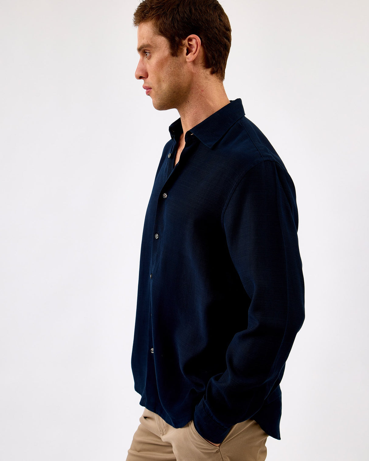 Sky Captain Charlie Long Sleeve Shirt