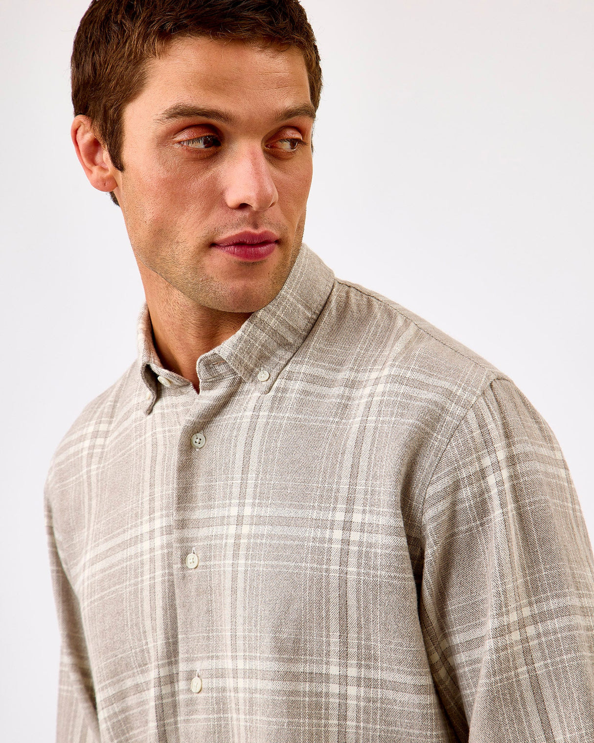 White Asparagus Noah Long Sleeve Shirt