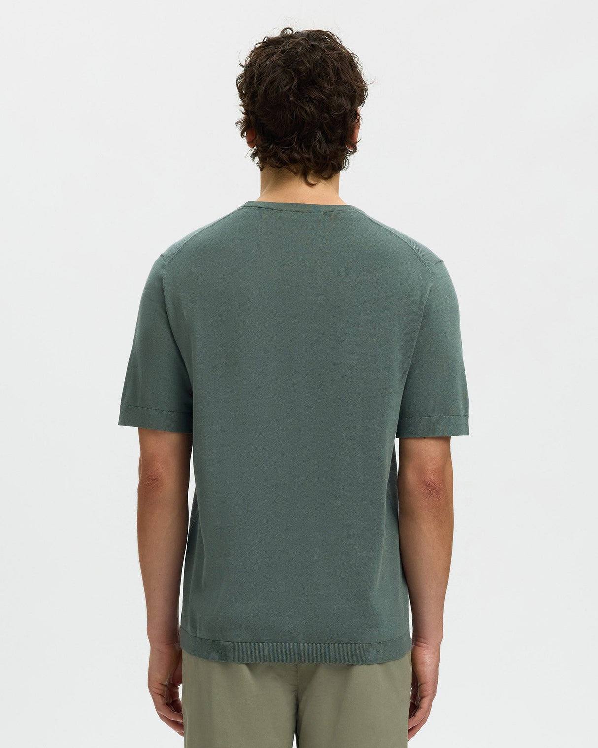 Balsam-Green-Torino-Knit-Crew-Neck-Short-Sleeve-Jumper