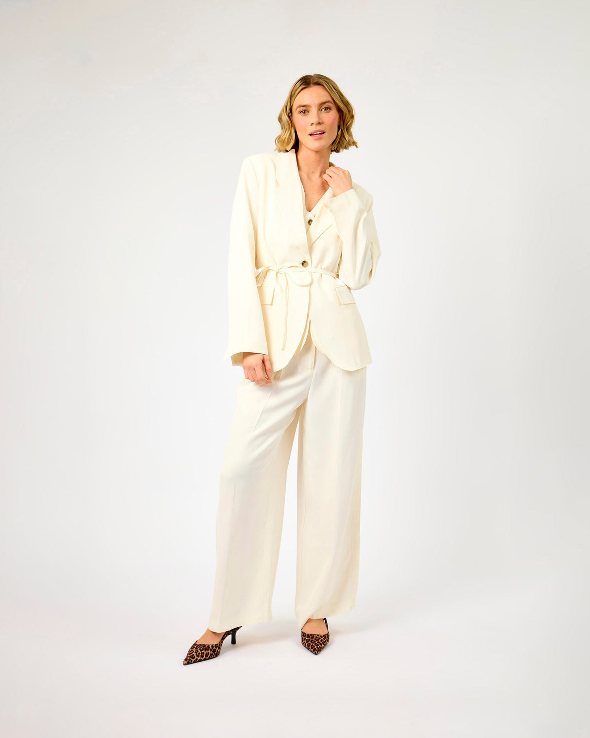 Egret Ellie Wide Leg Trousers