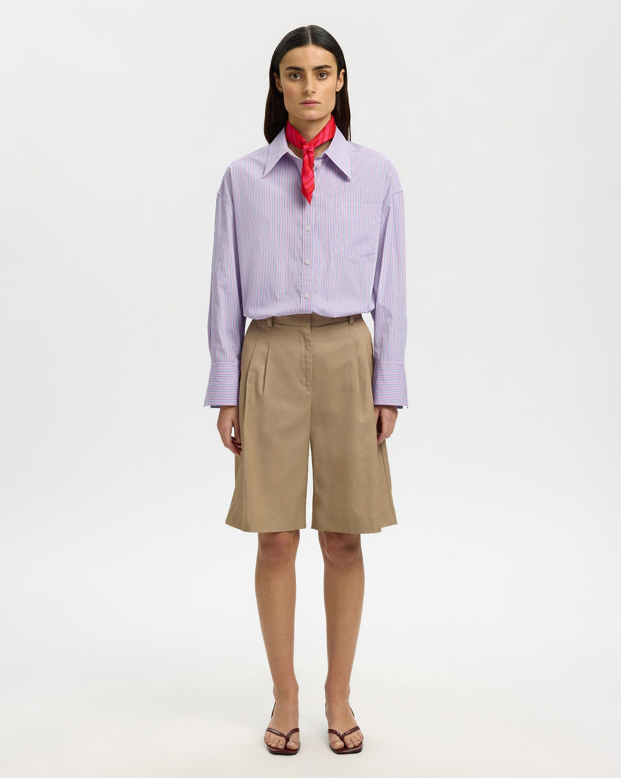 Fresh Pink Hotel Amour Oversized Shirt