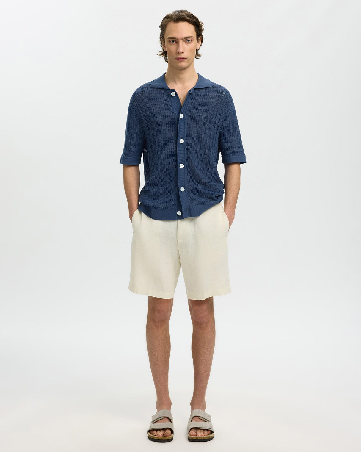 Sargasso Shane Knit Polo Shirt