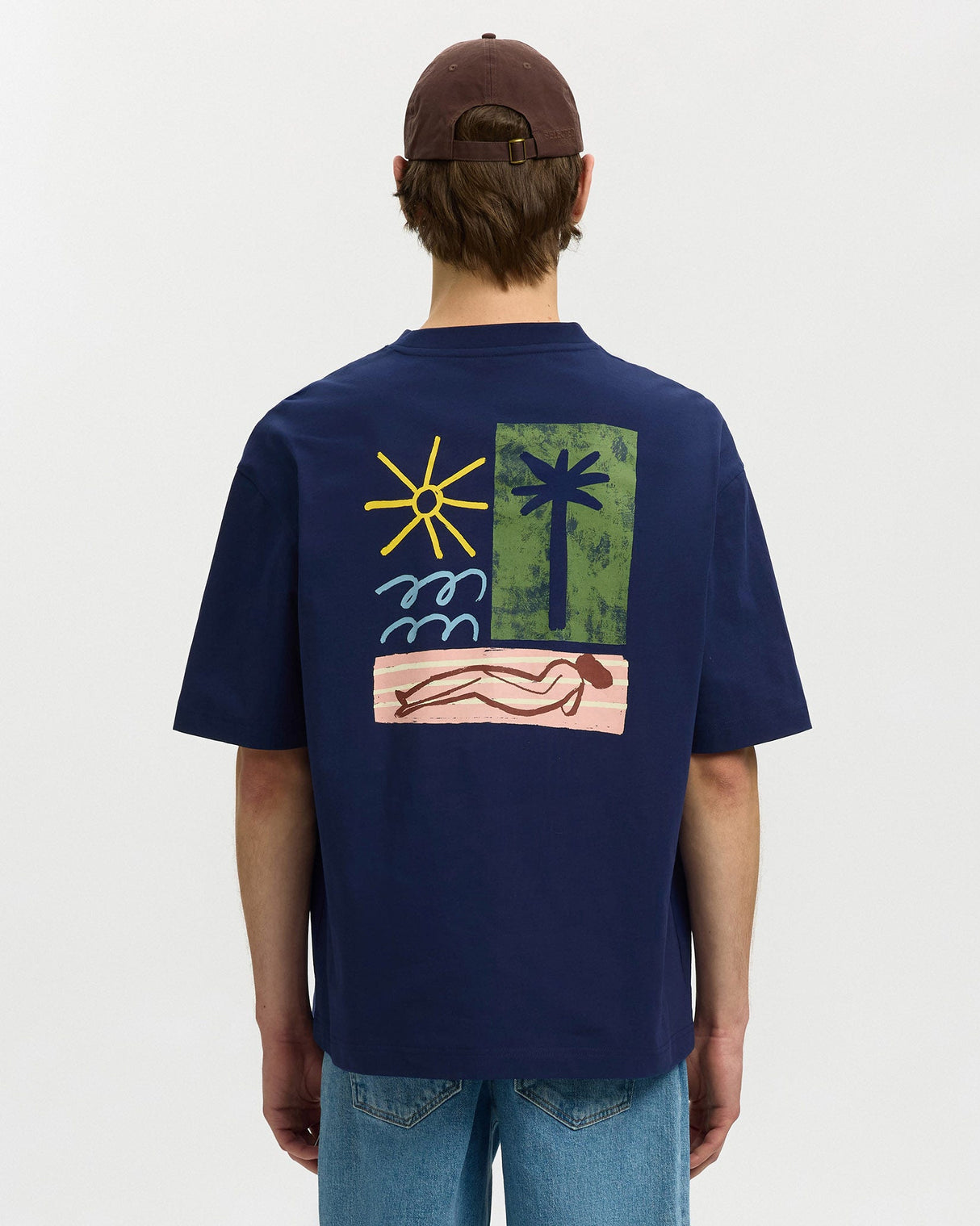 Ocean-Cave-Norman-License-Graphic-T-Shirt