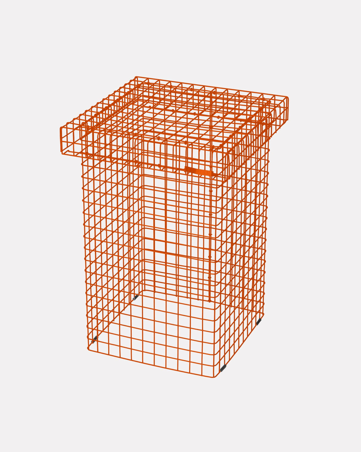 Orange-Wire-Stool