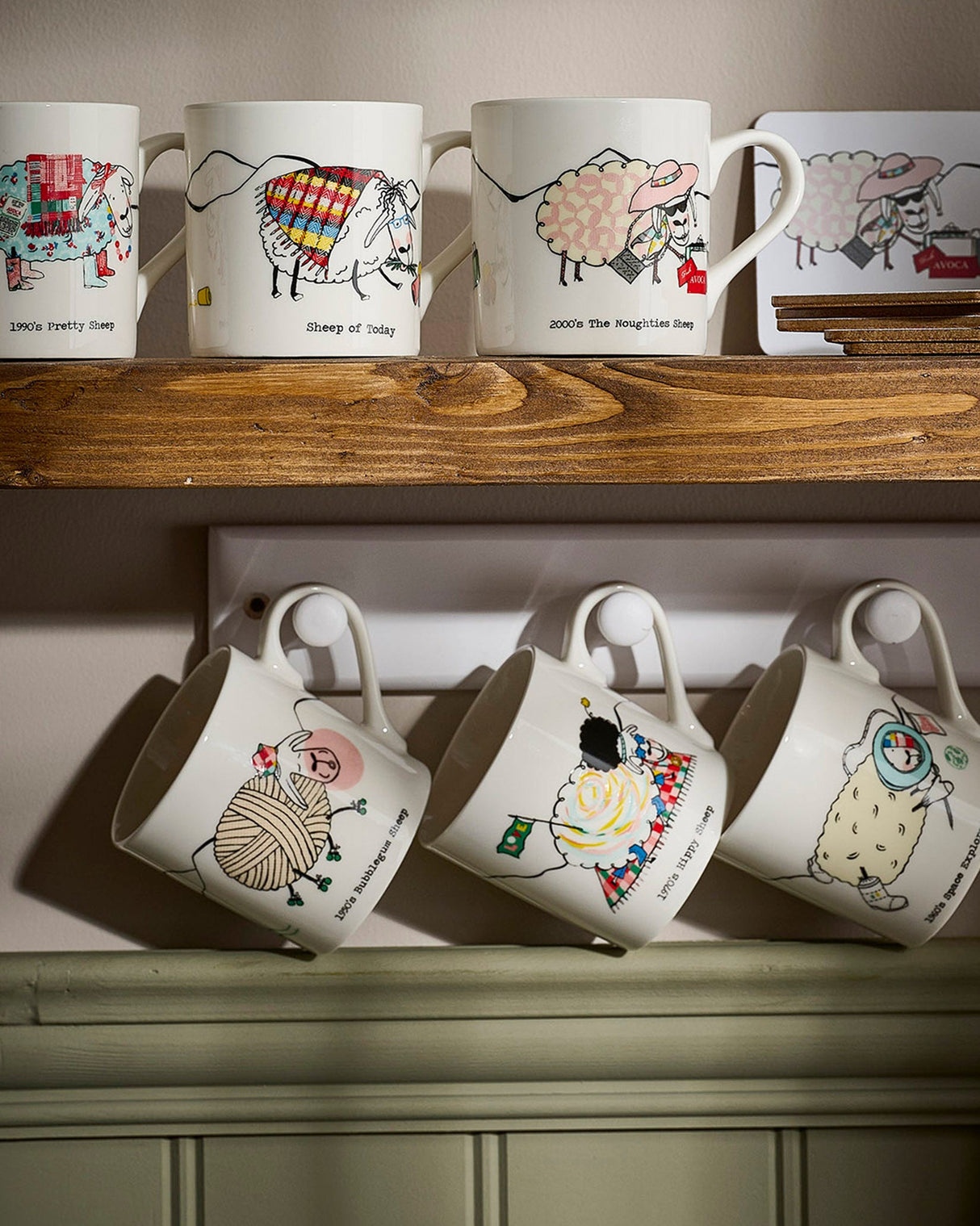 1950's Bubble Gum Sheep Mug