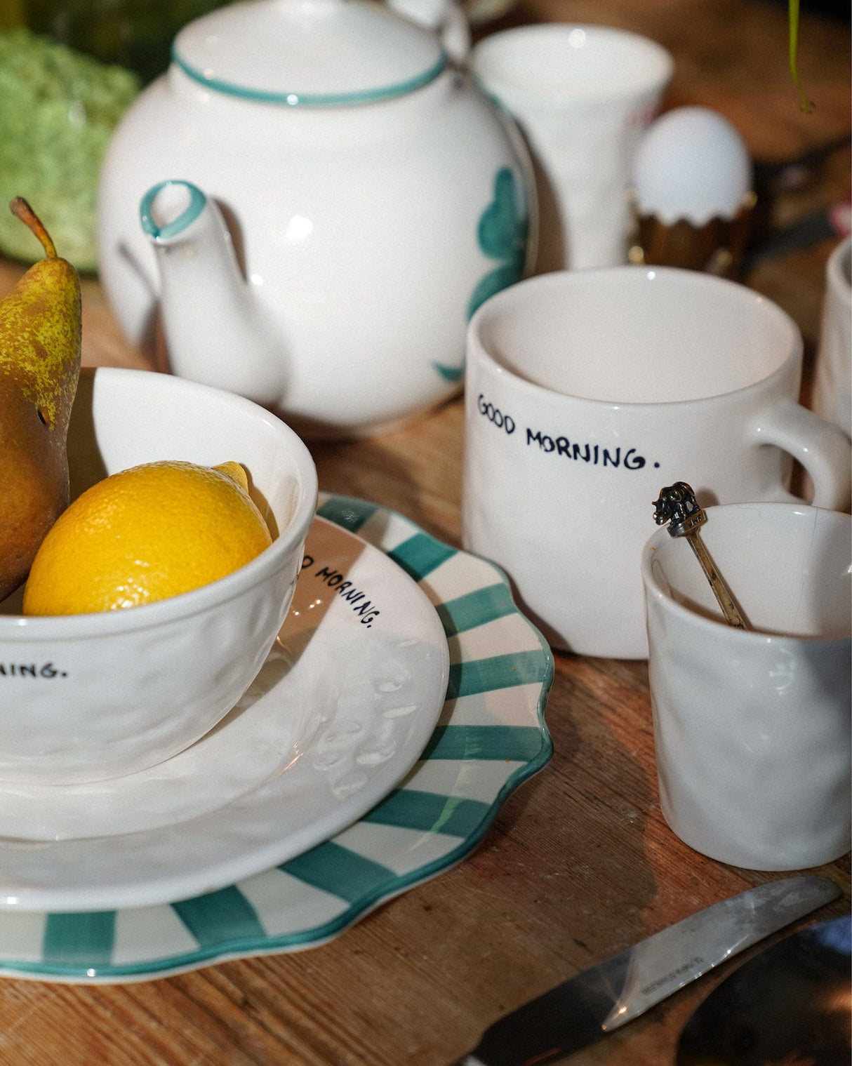 White-Good-Morning-Stoneware-Mug