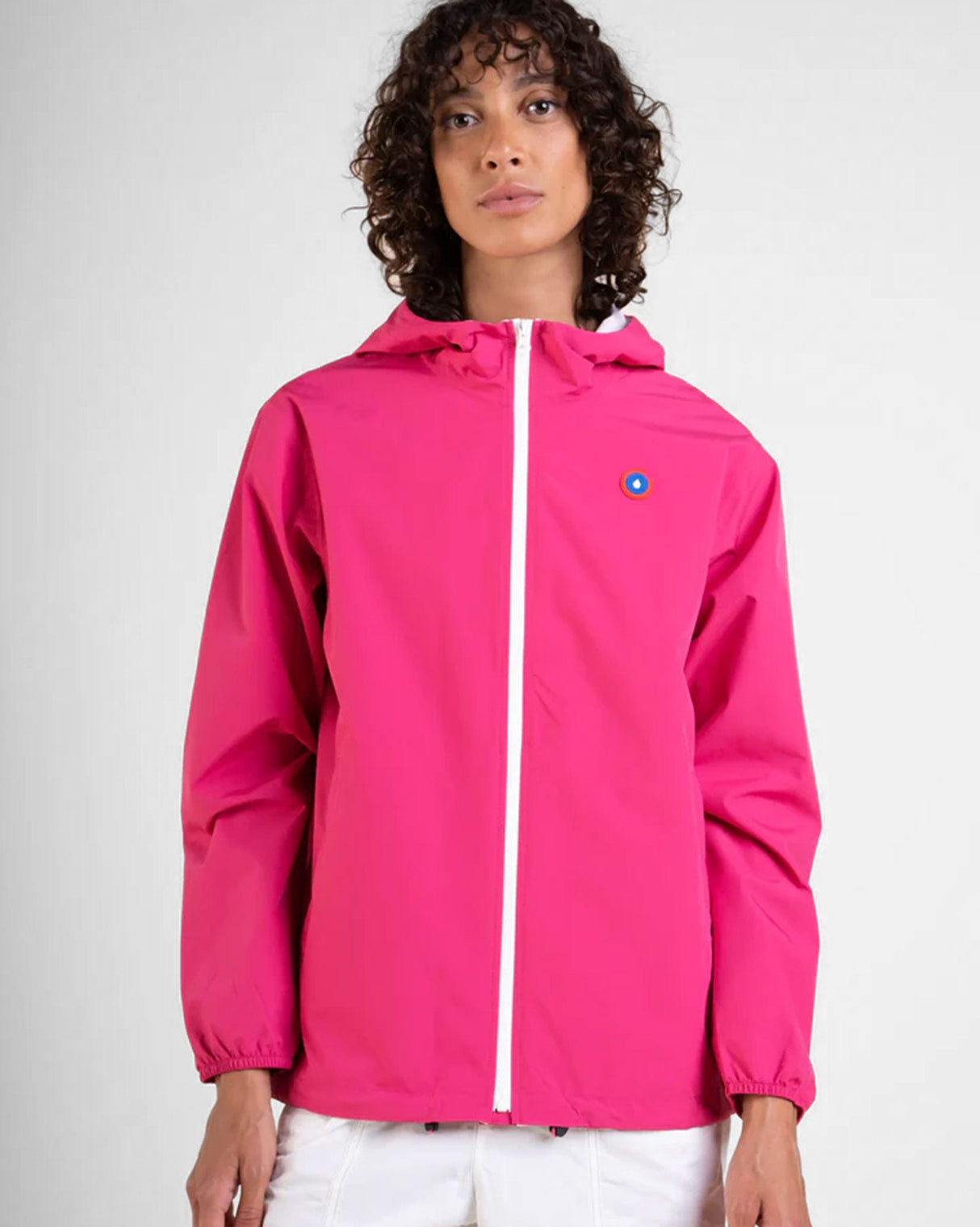 Fuschia-Passy-Short-Waterproof-Jacket