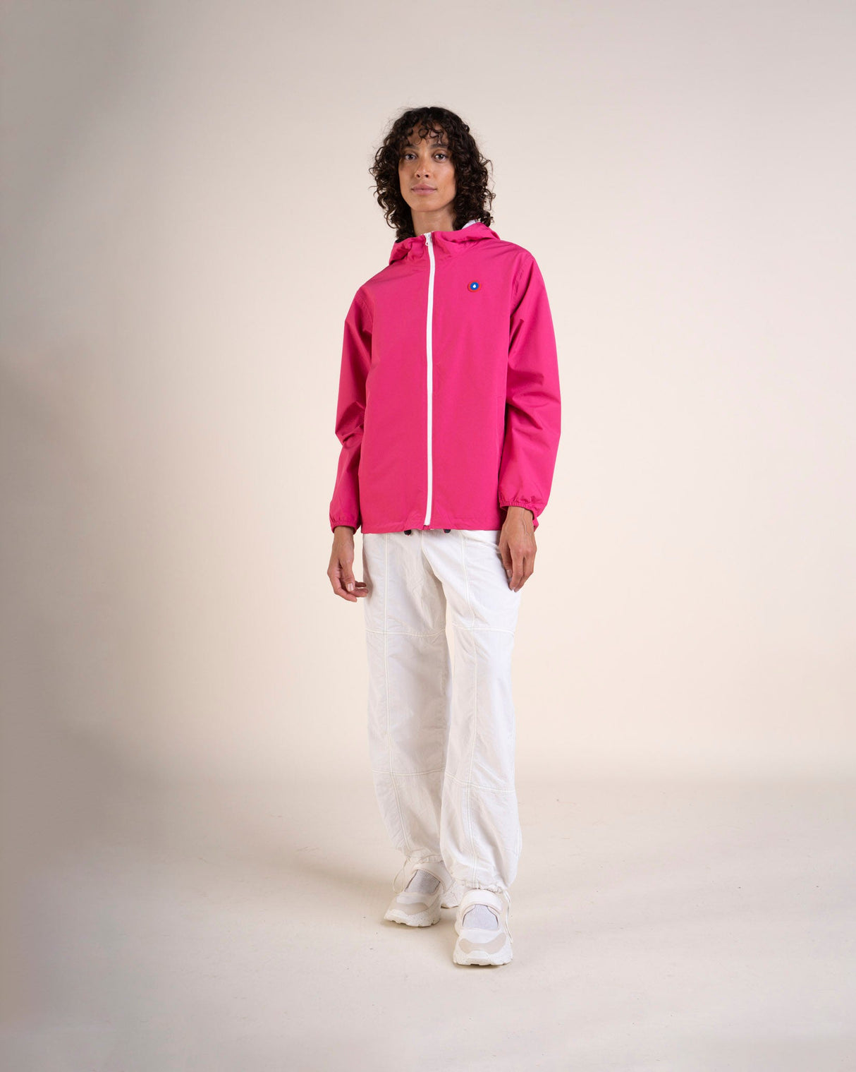 Fuschia Passy Short Waterproof Jacket