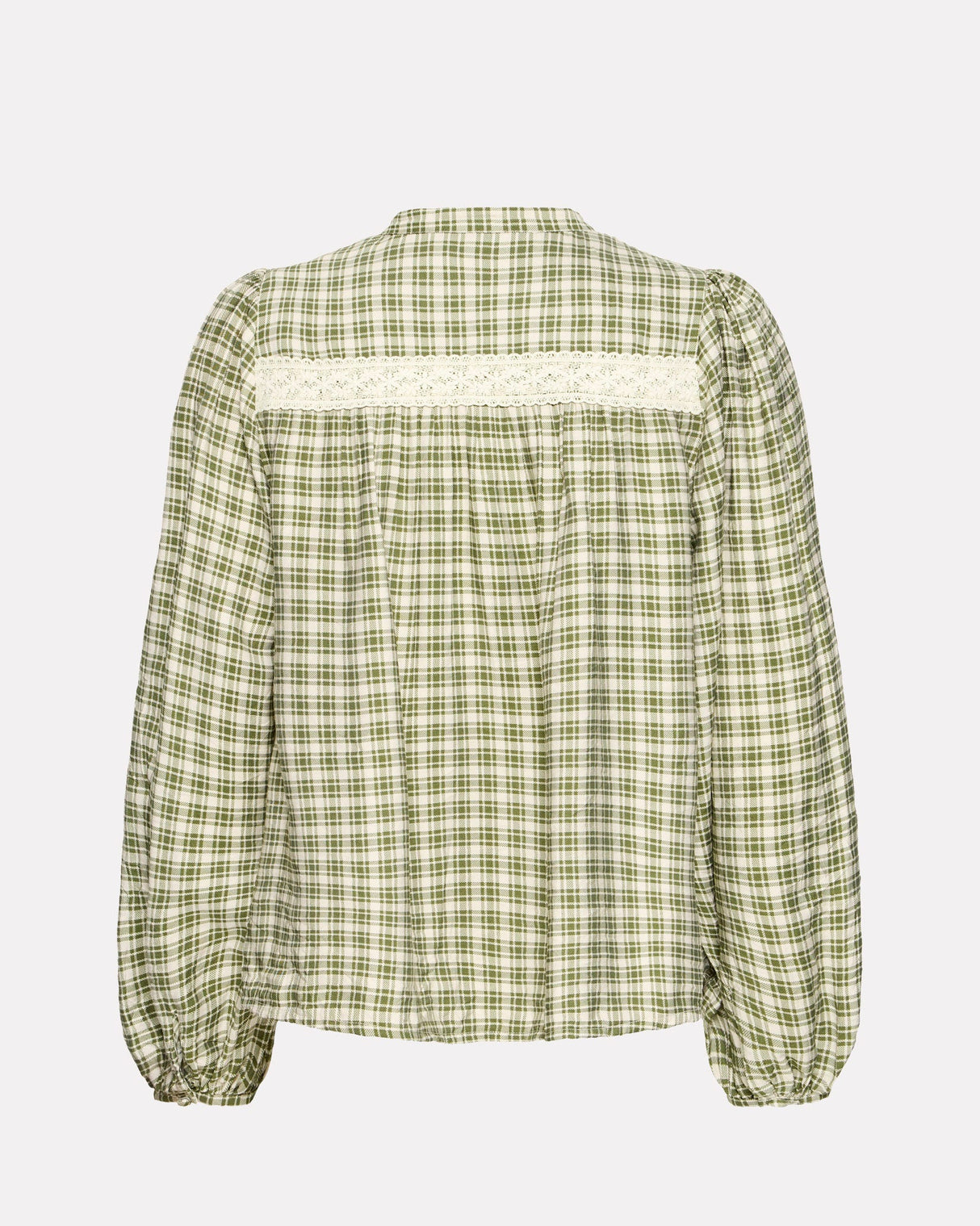 Capulet-Olive-Green-Irtiana-Loose-Check-Blouse