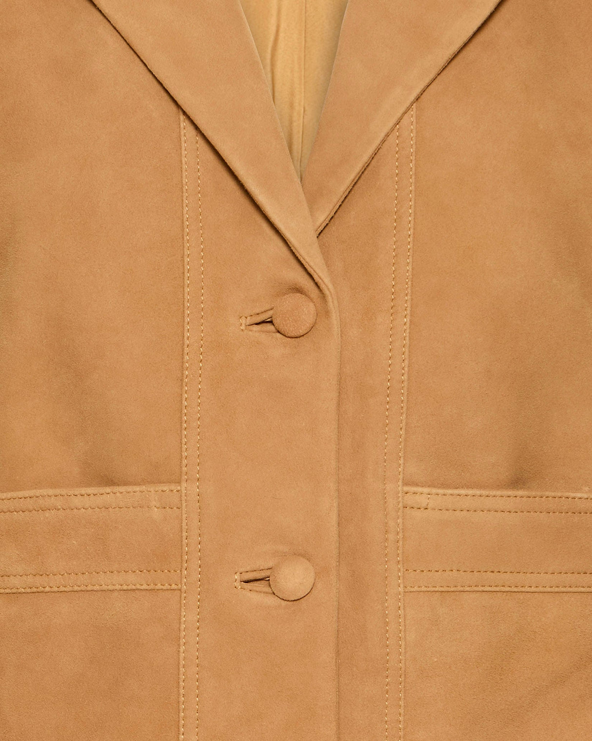 Suede Light Brown Irfunda Jacket