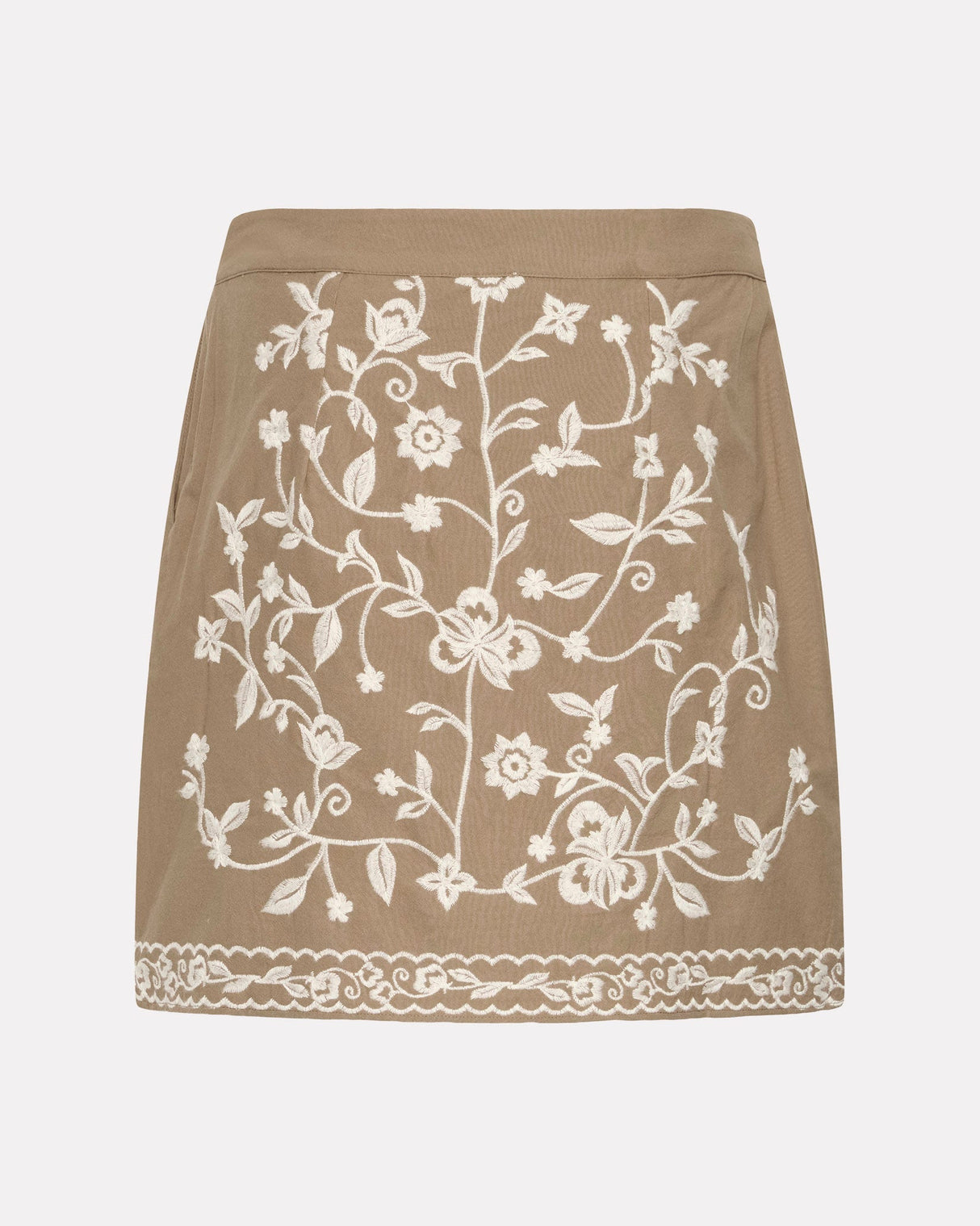 Caribou Irtash Embroidered Mini Skirt