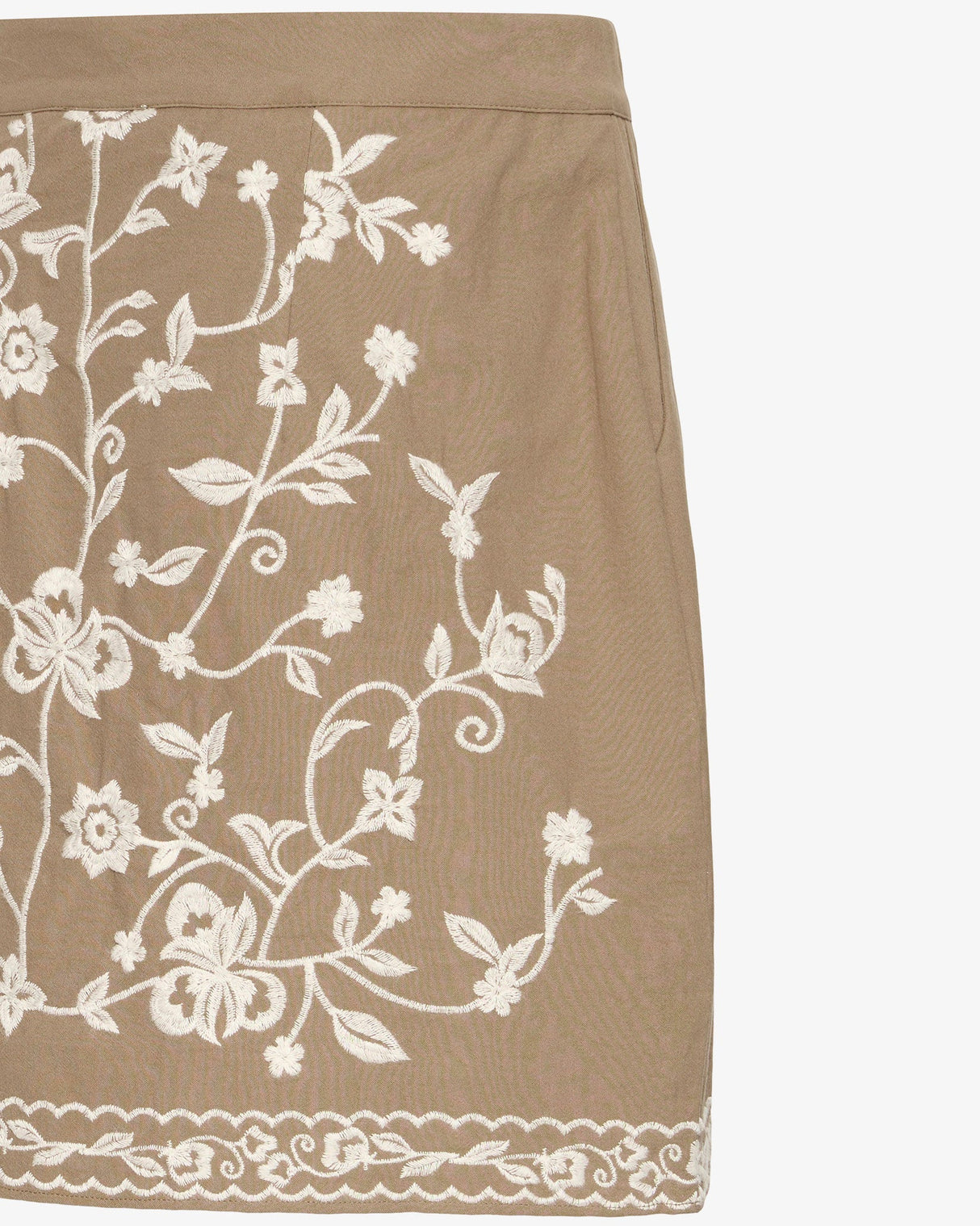 Caribou Irtash Embroidered Mini Skirt