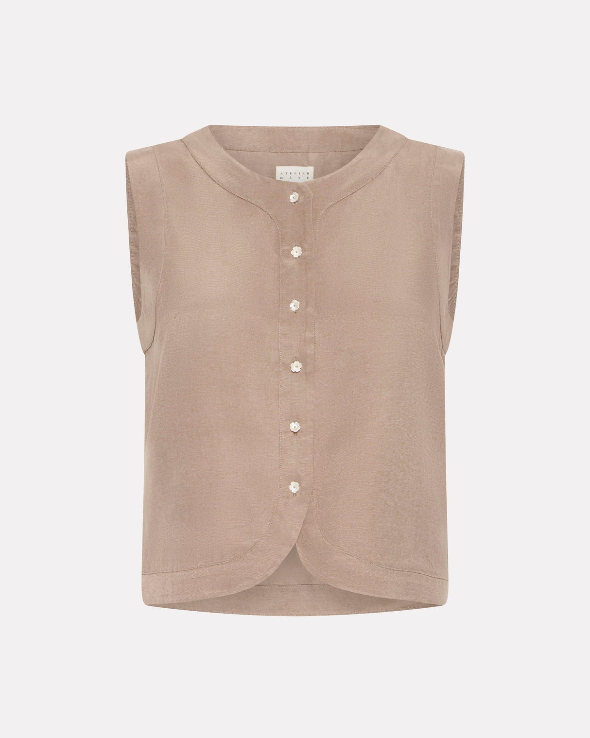 Caribou Irtango Cupro Blend Sleeveless Top