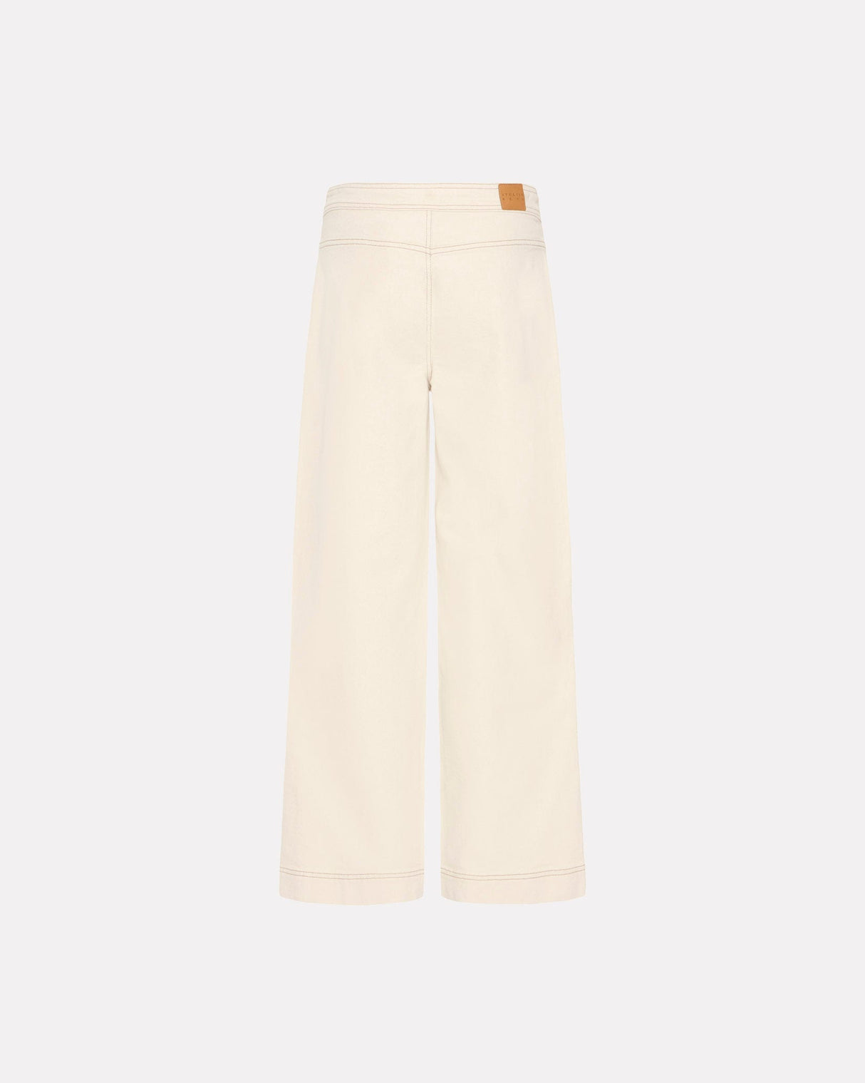 Oyster Grey Irshophie Barrel Leg Jeans