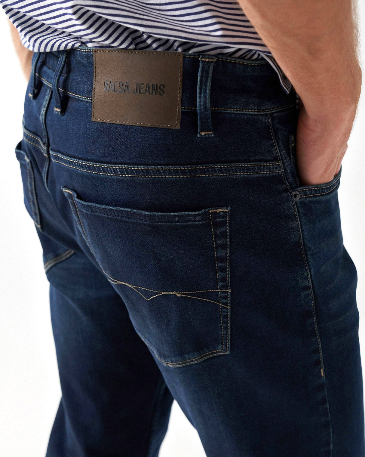 Dark Blue S-Activ Slim Fit Jeans