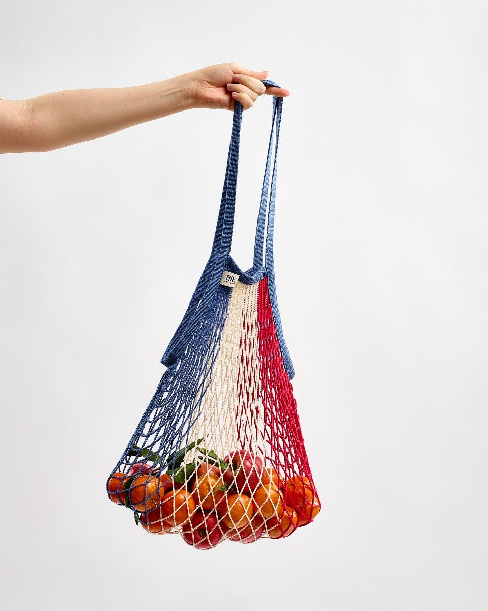 Bleu, Blanc & Rouge Eco Friendly Net Shopping Bag