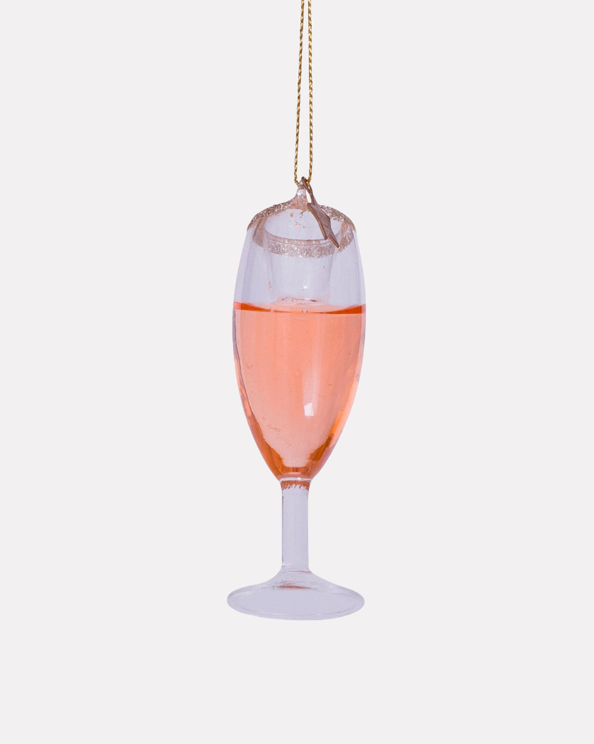 Glass-Of-Rosé-Prosecco-Glass-Tree-Ornament