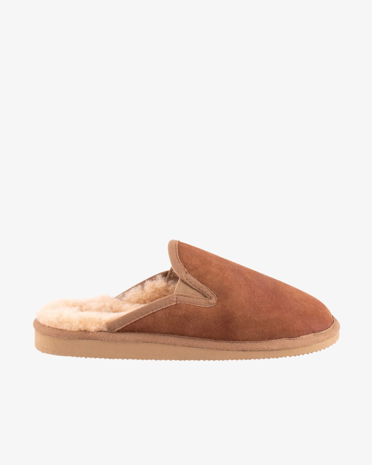 Antique Cognac Adam Sheepskin Slippers