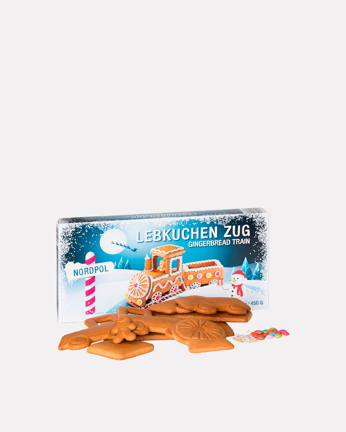 Pertzborn DIY Gingerbread Train Kit