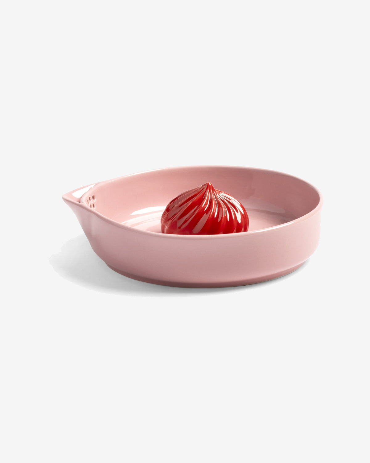 Pink Pudding Stoneware Juice Squeezer