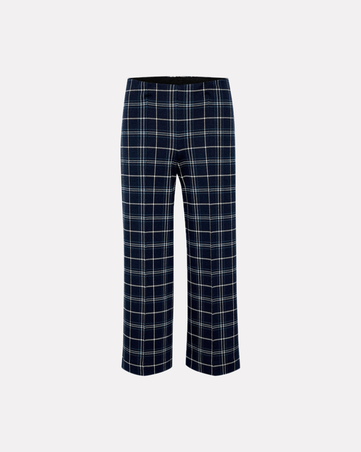 Night Sky Check Ilisan Cropped Trousers