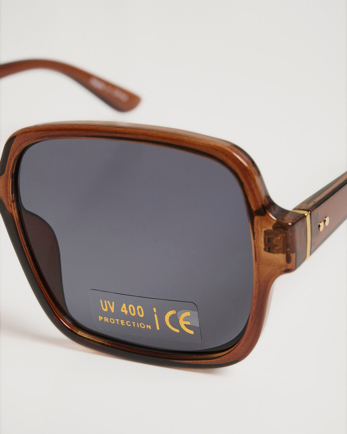 Brown Olive Saida Sunglasses