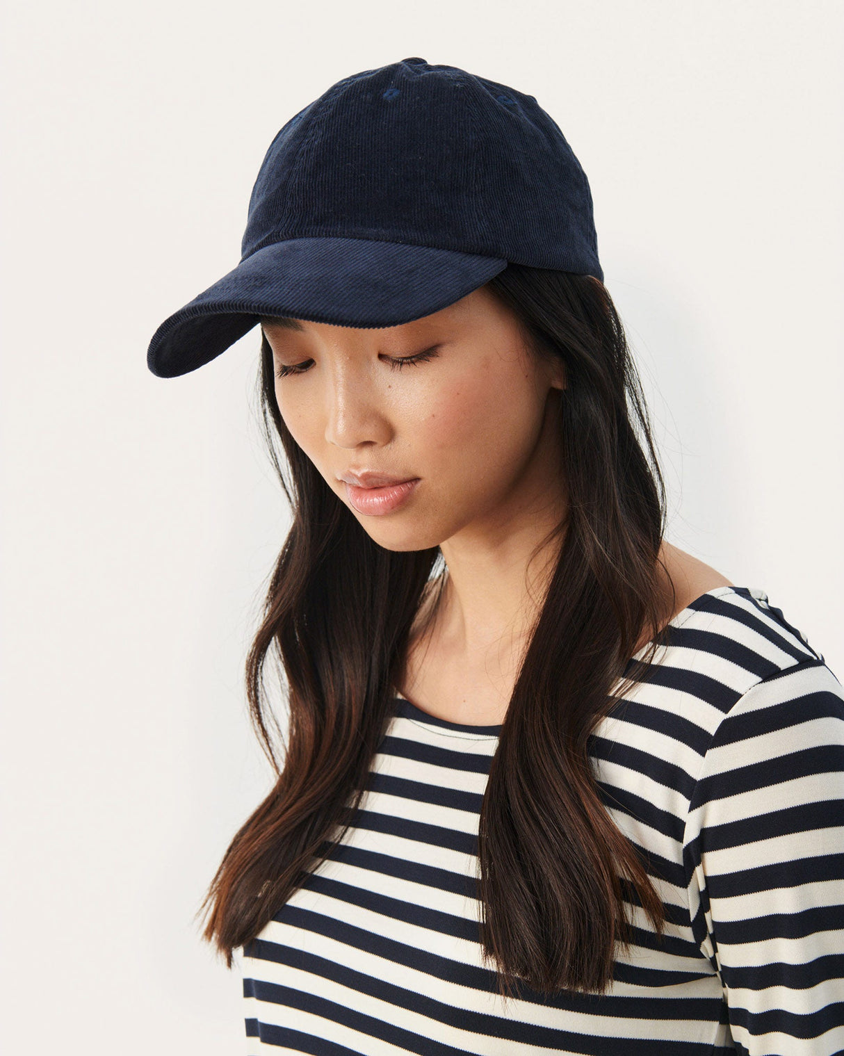 Dark-Navy-Fatana-Cotton-Corduroy-Cap